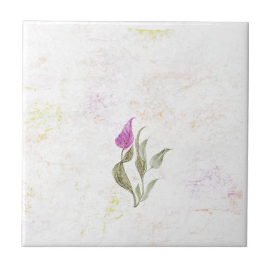 Abstrakte Keramik Fliese (Vorderseite)