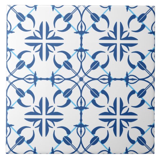 Abstrakte Keramik Fliese (Vorderseite)