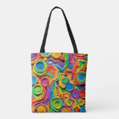 Abstrakte Keramik Joy Tasche (Rückseite)
