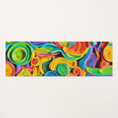 Abstrakte Keramik Joy Yogamatte (Rückseite (Horizontal))