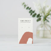 ABSTRAKTE KERAMIK TERRACOTTA STUD ERFAHRUNG ANZEIG VISITENKARTE (Stehend Vorderseite)