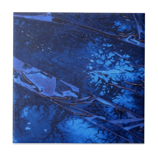 Abstrakte Keramik Tile Fliese (Vorderseite)