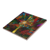 Abstrakte Keramik Tile Fliese (Seite)