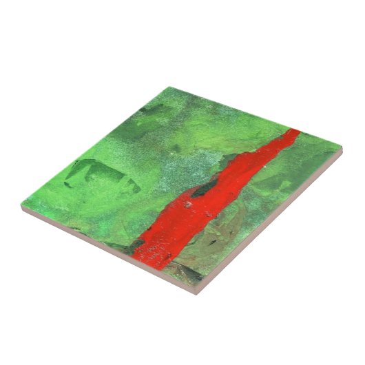 Abstrakte Keramik Tile Fliese (Seite)