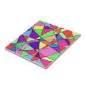 Abstrakte Keramik Tile Fliese (Seite)