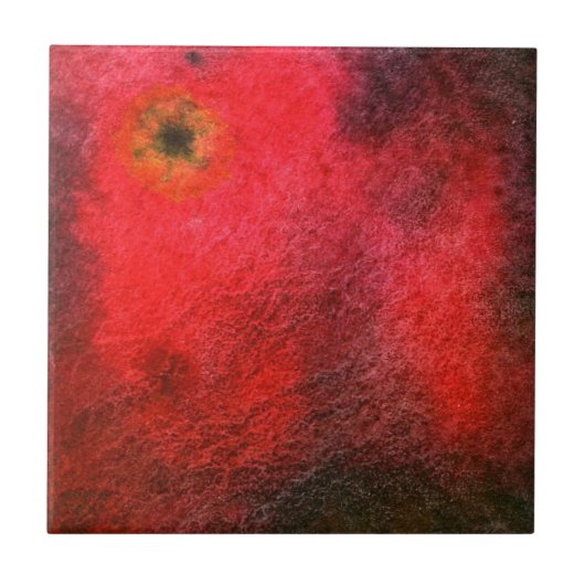 Abstrakte Keramik Tile Fliese (Vorderseite)