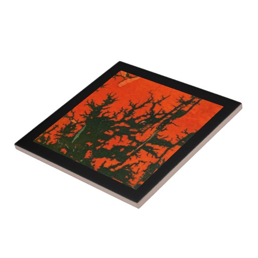 Abstrakte Keramik Tile Fliese (Seite)