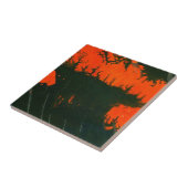 Abstrakte Keramik Tile Fliese (Seite)