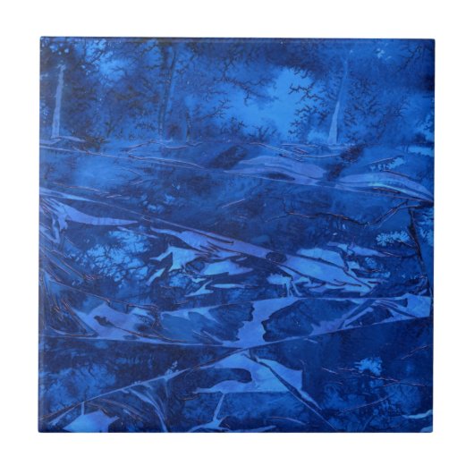 Abstrakte Keramik Tile Fliese (Vorderseite)