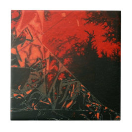 Abstrakte Keramik Tile Fliese