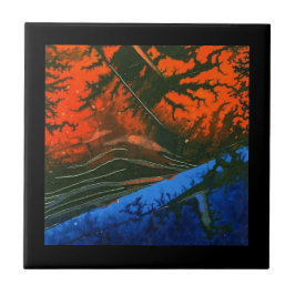 Abstrakte Keramik Tile Fliese