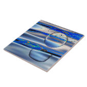 Abstrakte Keramikfliese des Blasenbadezimmerdekors (Seite)