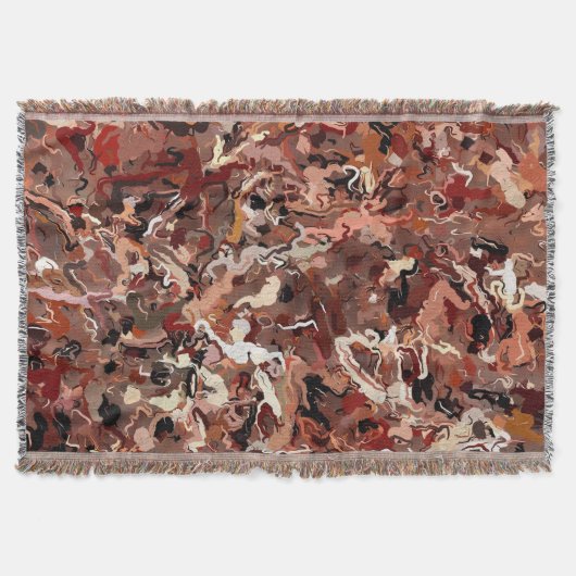 Abstrakte Kiefernnadeln Decke (Vorderseite)