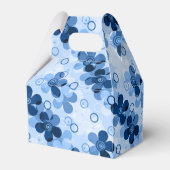 Abstrakte Kinder niedlich Cartoon Blume Blumenstra Geschenkschachtel (Rückseite)