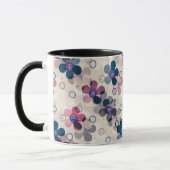 Abstrakte Kinder niedlich Cartoon Blume Blumenstra Tasse (Links)