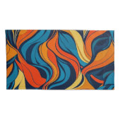 Abstrakte King Pair Pillowcases Kissenbezug (Rückseite-Rechts)