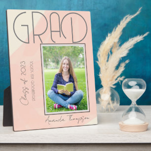 Abstrakte Klasse 2023 Keepake Graduate Foto Pl Fotoplatte