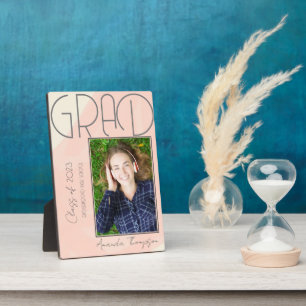 Abstrakte Klasse 2025 Keepake Graduate Foto Fotoplatte