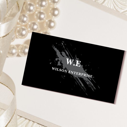 abstrakte KlassikBusiness Card Visitenkarte