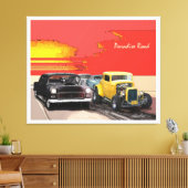 Abstrakte klassische Kunstform Leinwanddruck (Insitu (Wohnzimmer))