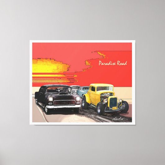 Abstrakte klassische Kunstform Leinwanddruck (Vorderseite)