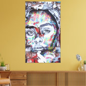 Abstrakte klassische Kunstform Leinwanddruck (Insitu (Wohnzimmer))