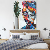 Abstrakte klassische Kunstform Leinwanddruck (Insitu (Schlafzimmer))