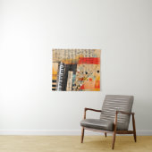 Abstrakte Klaviermontage Wandteppich (Beispiel (Horizontal))