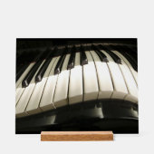 Abstrakte Klaviertasten Acrylschild (Vorderseite)