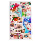 Abstrakte Kleine Geschenktüte (Rückseite)