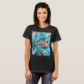Abstrakte Knochen T-Shirt (Vorne ganz)