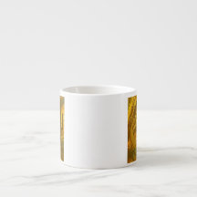 Abstrakte Kokopelli mit Mesa, Cactus & Sun