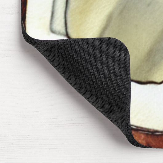 Abstrakte Kokosnuss Mousepad (Ecke)