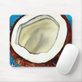 Abstrakte Kokosnuss Mousepad (Mit Mouse)