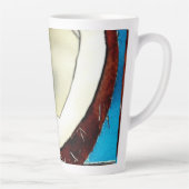 Abstrakte Kokossammlung Milchtasse (Rechts)