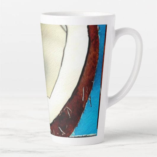 Abstrakte Kokossammlung Milchtasse (Rechts)