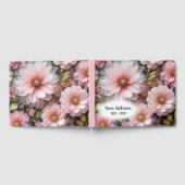 Abstrakte Kollektion rosa Kosmos Gästebuch (Voll)