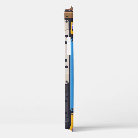 Abstrakte Kompaktkassetten Case-Mate iPhone Hülle (Rückseite / Rechts)