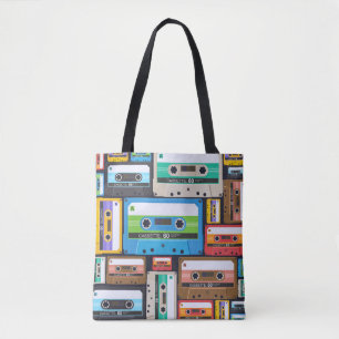 Abstrakte Kompaktkassetten Tasche