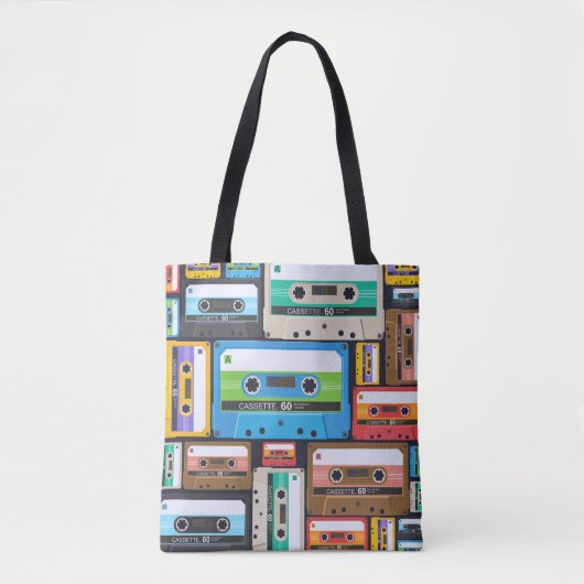 Abstrakte Kompaktkassetten Tasche (Vorderseite)