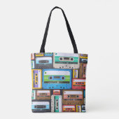 Abstrakte Kompaktkassetten Tasche (Rückseite)