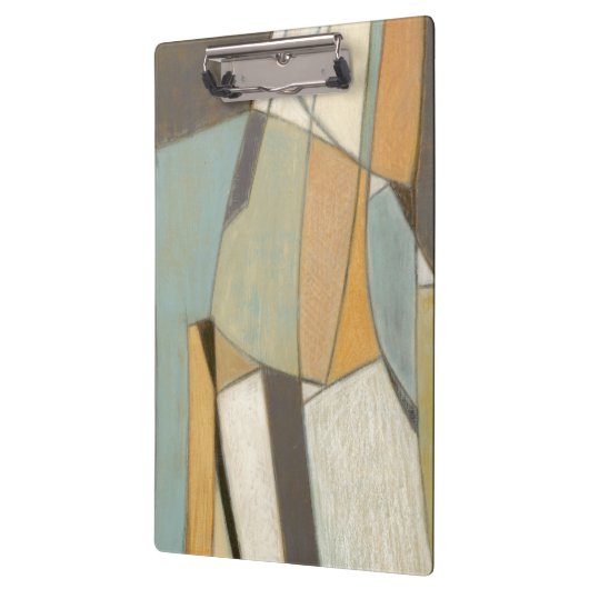 Abstrakte Komposition mit verdeckten Farben Klemmbrett (Links)