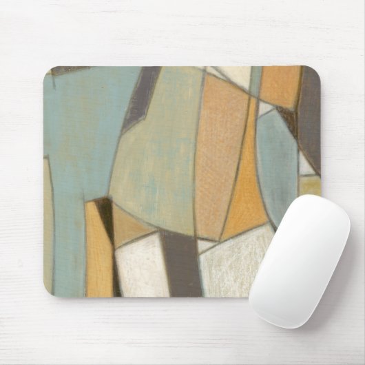 Abstrakte Komposition mit verdeckten Farben Mousepad (Mit Mouse)