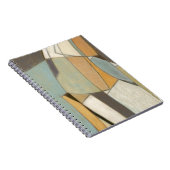 Abstrakte Komposition mit verdeckten Farben Notizblock (Rechte Seite)