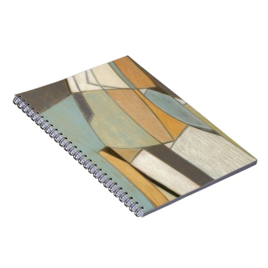 Abstrakte Komposition mit verdeckten Farben Notizblock (Rechte Seite)