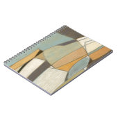 Abstrakte Komposition mit verdeckten Farben Notizblock (Linke Seite)