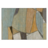 Abstrakte Komposition mit verdeckten Farben Schneidebrett (Vorderseite)