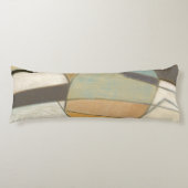 Abstrakte Komposition mit verdeckten Farben Seitenschläferkissen (Vorderseite)
