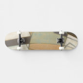 Abstrakte Komposition mit verdeckten Farben Skateboard (Horizontal)