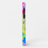 Abstrakte Kone-Blume mit mehrfarbigem Regenbogen Case-Mate iPhone Hülle (Hinten/Links)